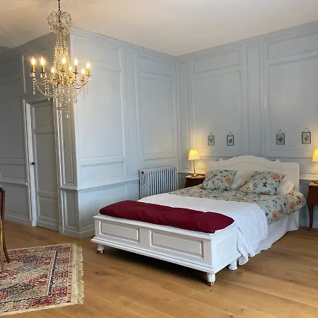 La Chambre Bleue Du Chateau De Lescours A Saint-Emilion Bed and Breakfast *