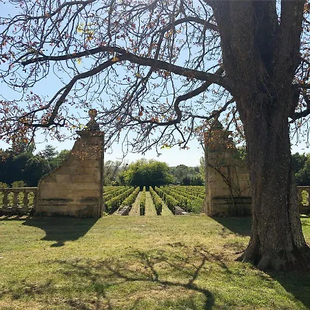 La Chambre Bleue Du Chateau De Lescours A Saint-Emilion